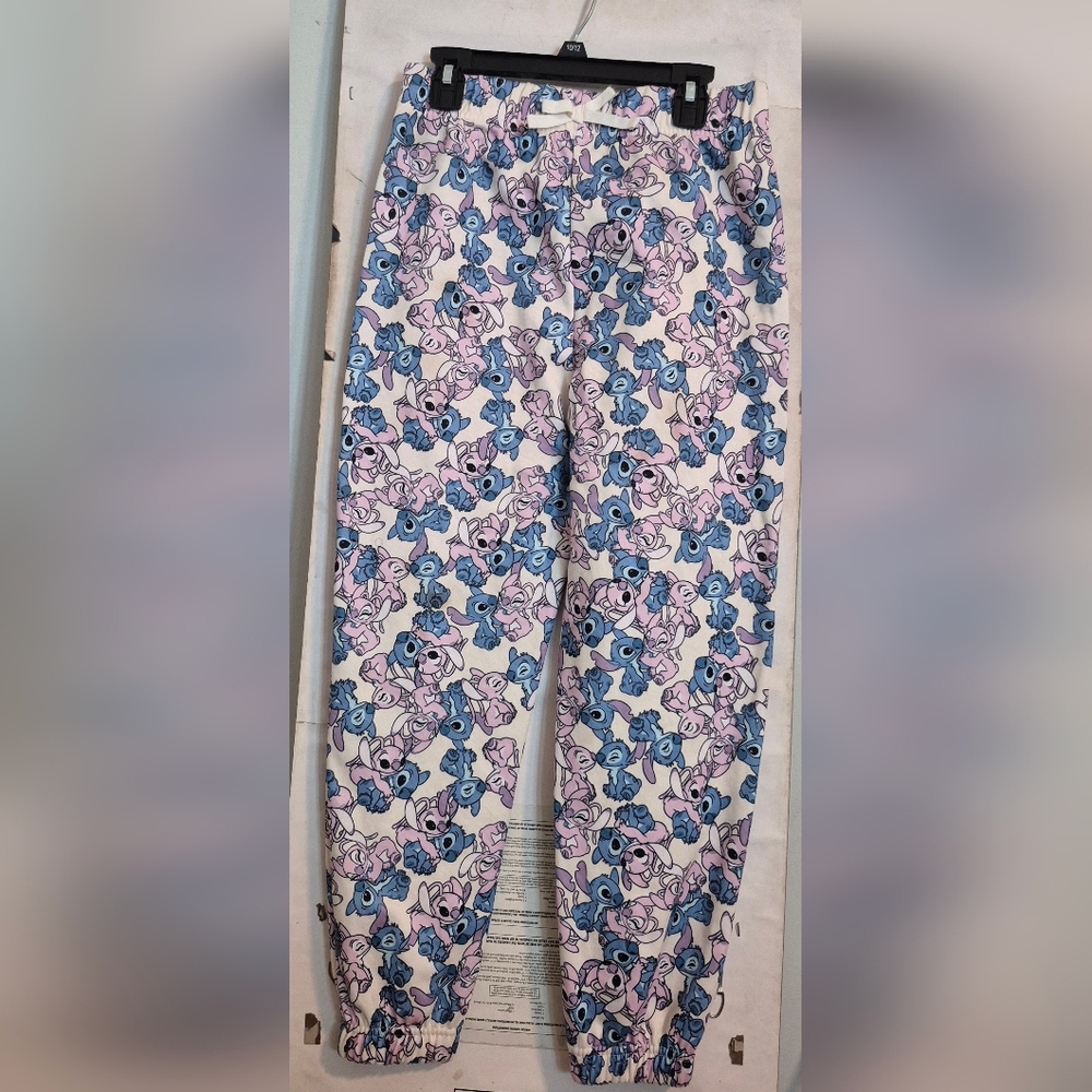 Disney Stitch Blue and Pink Print Apparel Worn Three Times